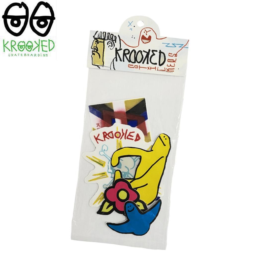 KROOKED スケートボードデッキ ステッカー（マークゴンザレス