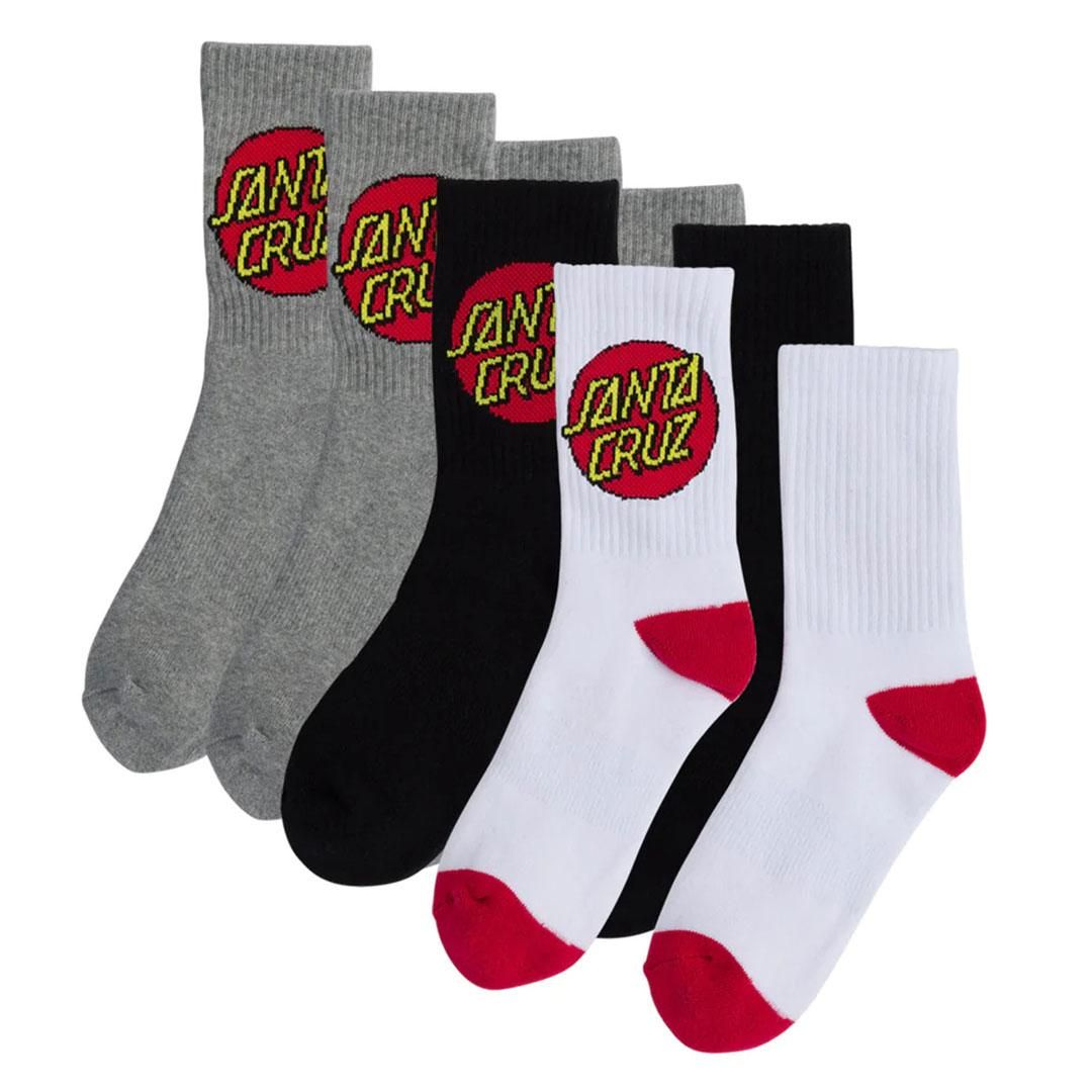SANTA CRUZ CRUZ CREW SOCKS YOUTH 4 NO39 santa-cruz-cruz-crew-socks-youth-4-no39