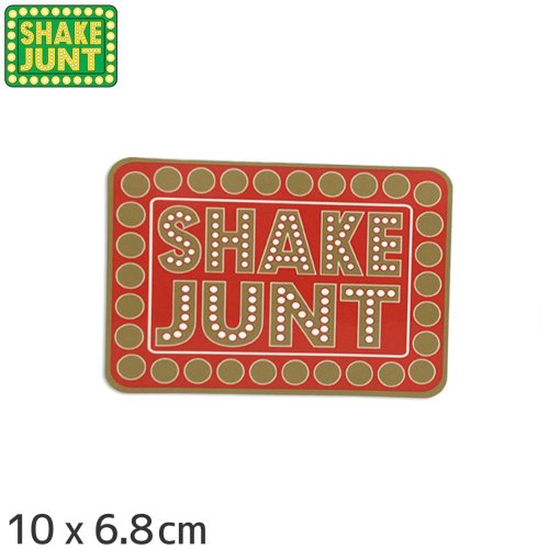 ڥ SHAKE JUNT ܡ ƥåBOX LOGO FA23 STICKER 10 x 6.8cm å NO64