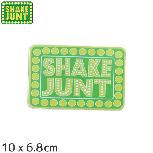 ڥ SHAKE JUNT ܡ ƥåBOX LOGO FA23 STICKER 10 x 6.8cm 饤॰꡼ NO65