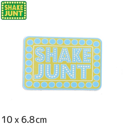ڥ SHAKE JUNT ܡ ƥåBOX LOGO FA23 STICKER 10 x 6.8cm  NO67
