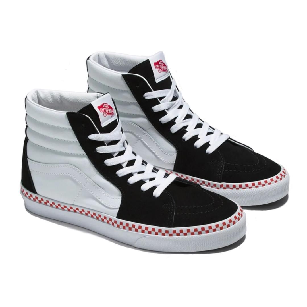 Vans Sk8-Hi ブラック/ホワイト Original Vans Shoe SK8-Hi Black/White Core – BGSBali