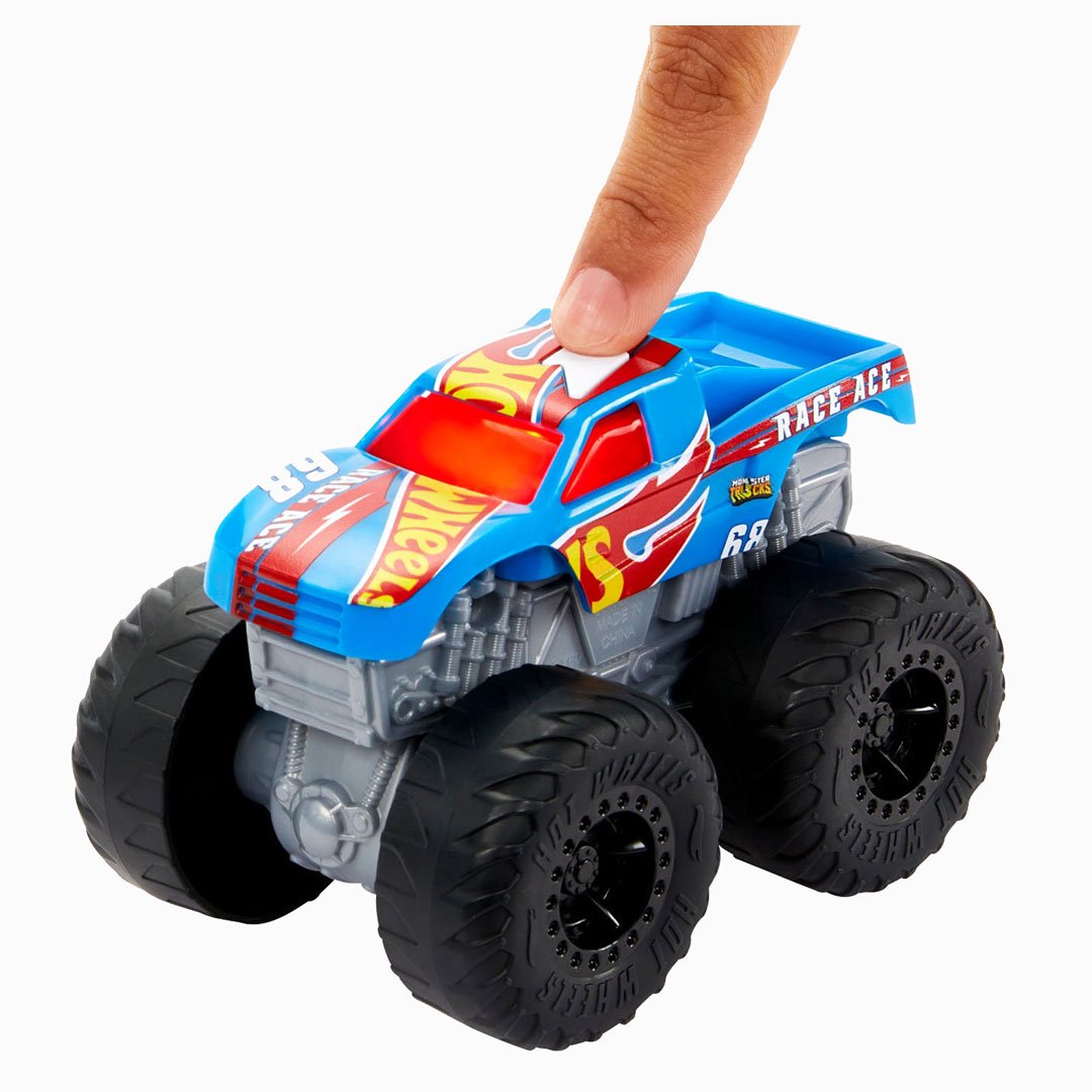 ホットウィール HOT WHEELS USAモデル MONSTER TRUCKS ROARIN' WRECKERS RACE ACE  モンスタートラック レースアース 1:43 メタル NO05