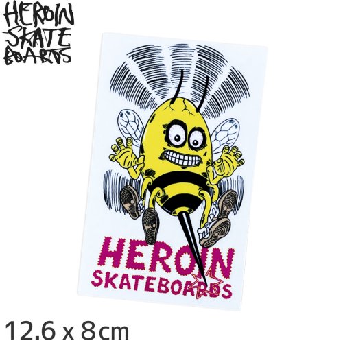 ڥإ HEROIN ܡ ƥåHAUNTED HOUS STICKER #3 12.6 x 8cm NO63