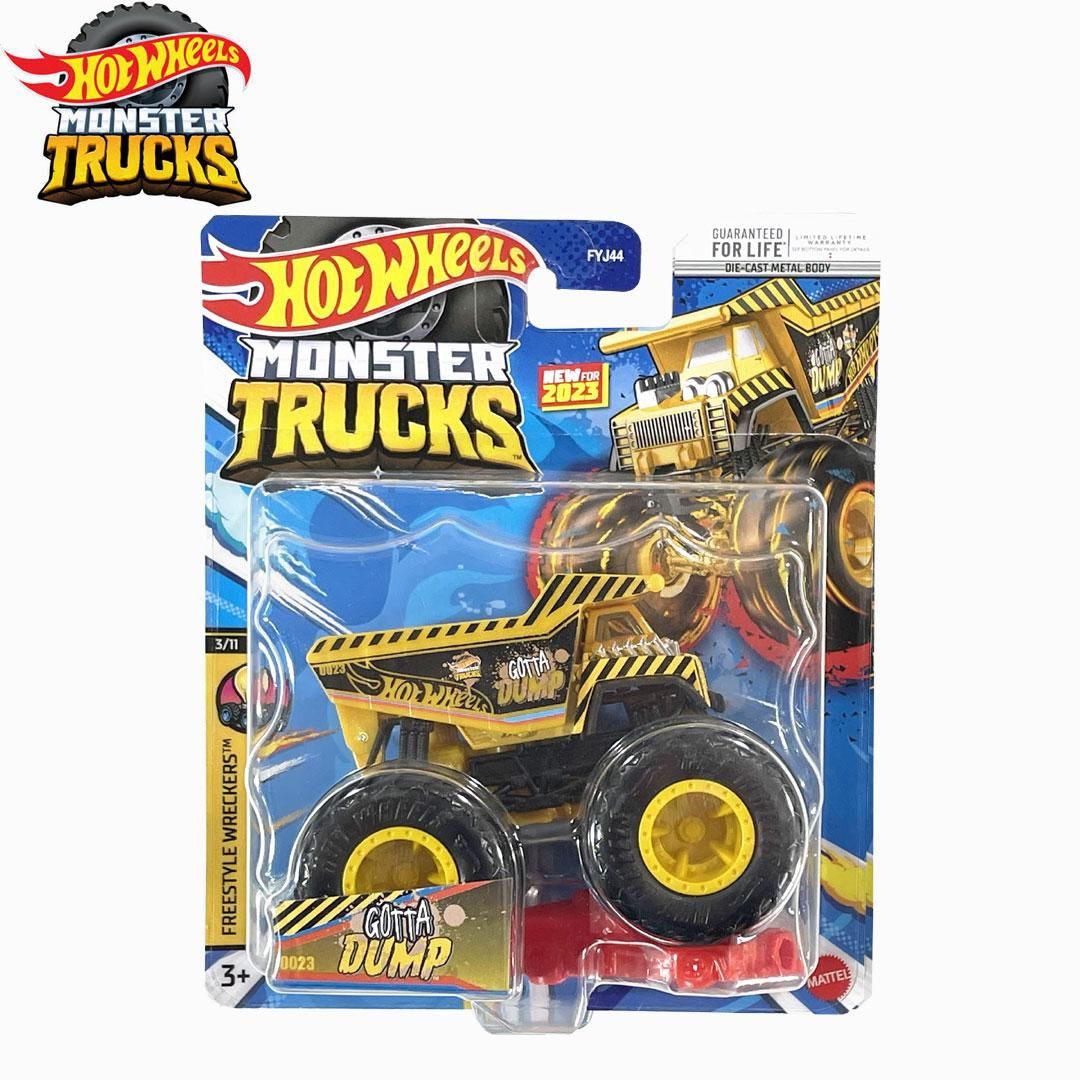 ホットウィール HOT WHEELS USAモデル MONSTER TRUCKS GOTTA DUMP