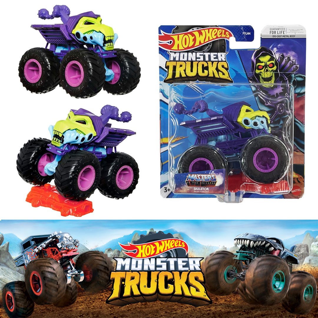 ホットウィール HOT WHEELS USAモデル MONSTER TRUCKS SKELETOR