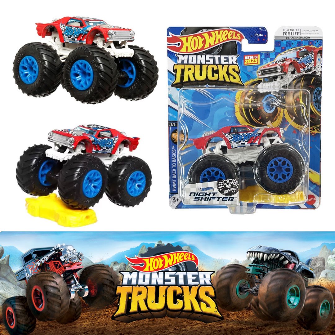 ホットウィール HOT WHEELS USAモデル MONSTER TRUCKS NIGHT SHIFTER