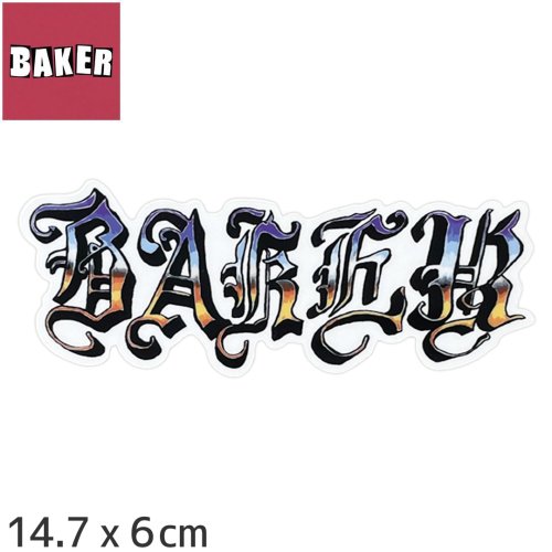 ڥ١ BAKER ܡ ƥåFALL 23 STICKER #4 14.7 x 6cm NO98
