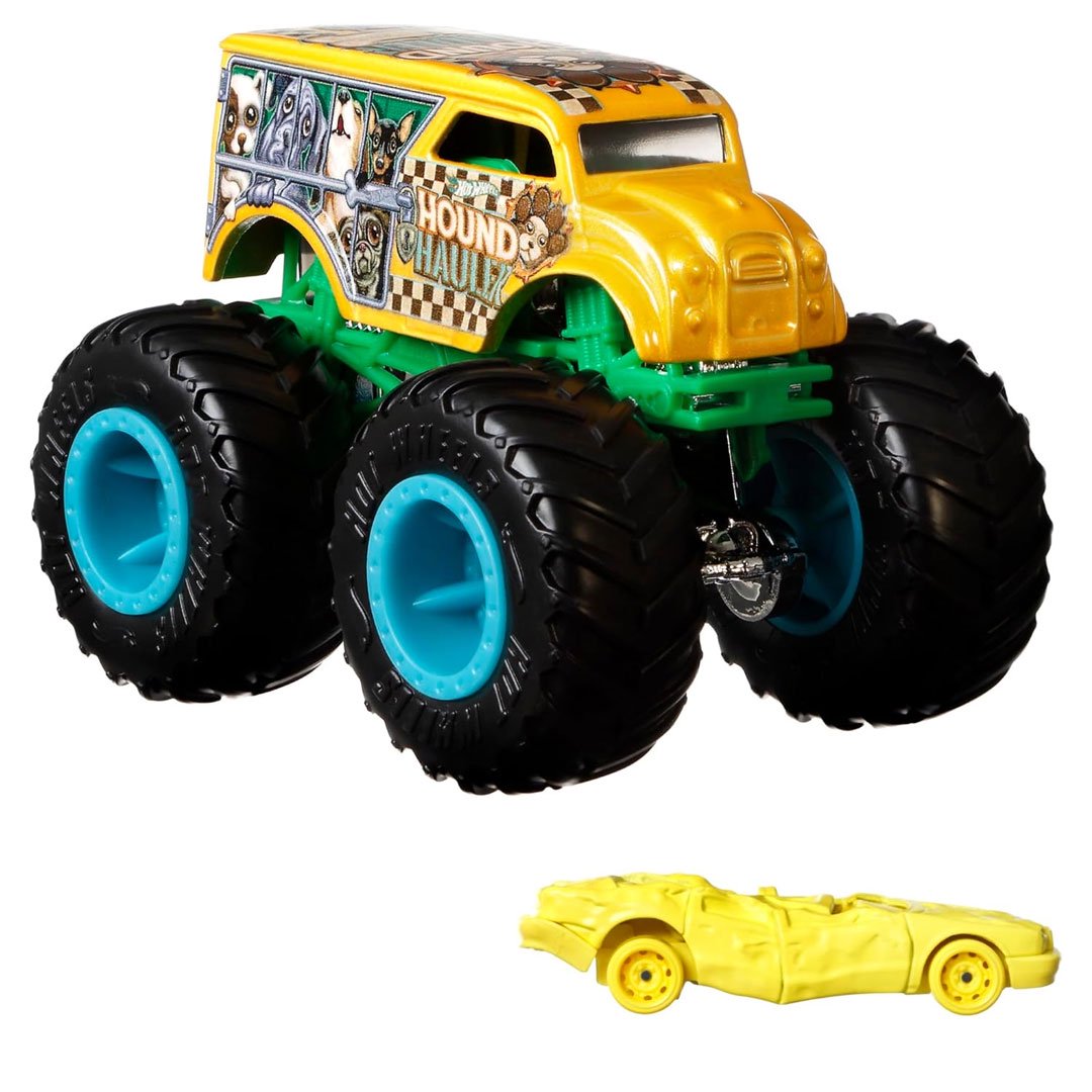 ホットウィール HOT WHEELS USAモデル MONSTER TRUCKS HOUNDA HAULER 