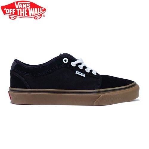 VANS バンズ シューズ USAモデル SKATE CHUKKA LOW SHOES ブラックガム NO69