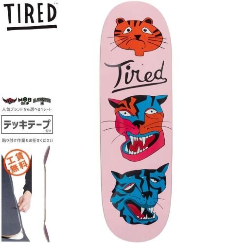 TIRED タイレッド スケートボード デッキ THE ROUNDERS BOARD CHUCK 