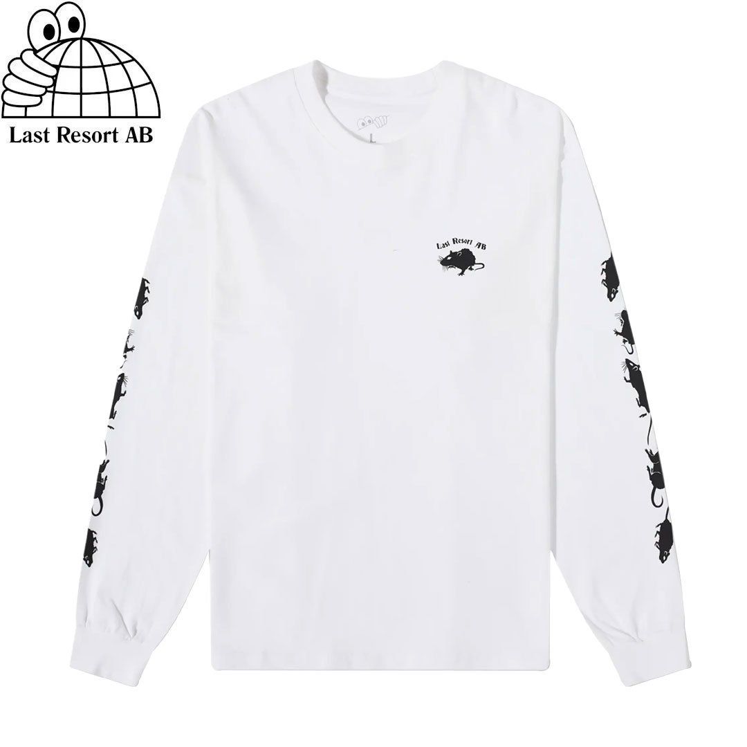 LAST RESORT AB ラストリゾート ロングTシャツ RAT RACE LS TEE