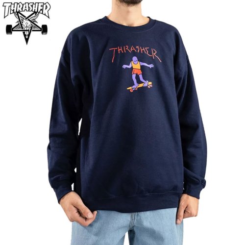 スラッシャー THRASHER パーカー SKATEGOAT HOOD ブラック NO19