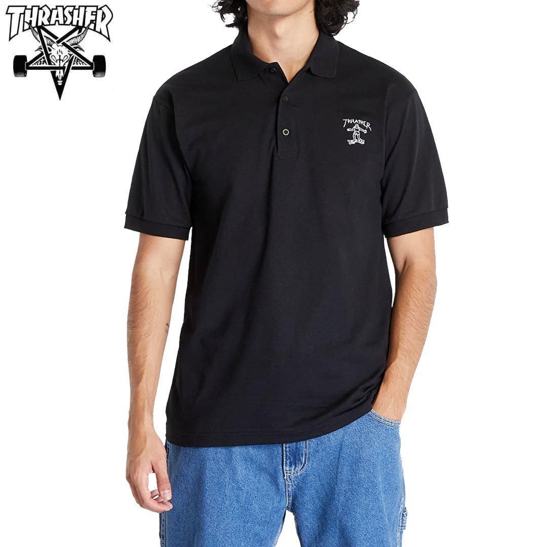 買取り実績  スラッシャー THRASHER GONZ MINI USA企画 ポロシャツ スケボー トップス