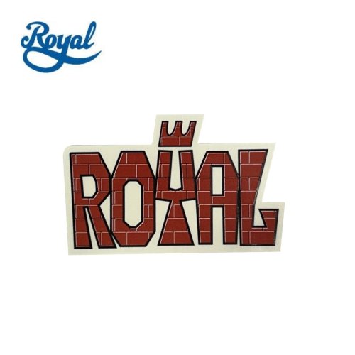 ROYAL TRUCK  ƥå LOGO STICKER6.5cmx10cm NO36