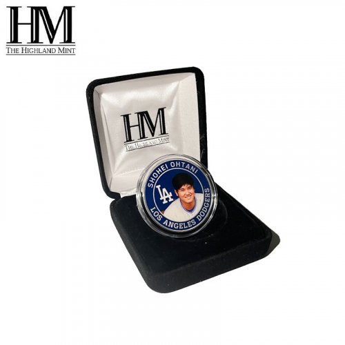 THE HIGHLAND MINT ハイランドミント コイン SHOHEI OHTANI LOS ANGELES DODGERS COIN NO01