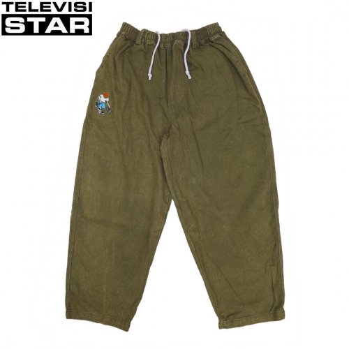 テレビジスター TELEVISI STAR カーゴパンツ BAGGY OG PANTS VX1 ブラック NO3