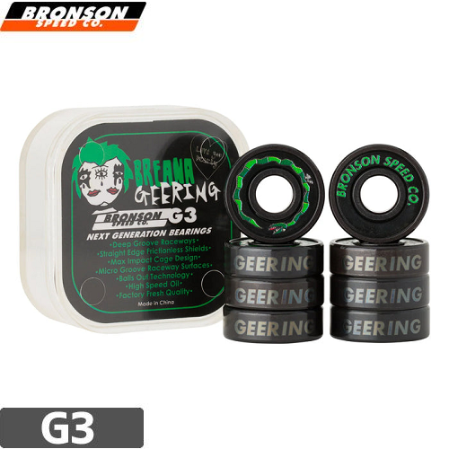 BRONSON ブロンソン スケボー ベアリング ERIC DRESSEN PRO G3 BRONSON ブロンソン スケボー ベアリング ERIC DRESSEN PRO G3