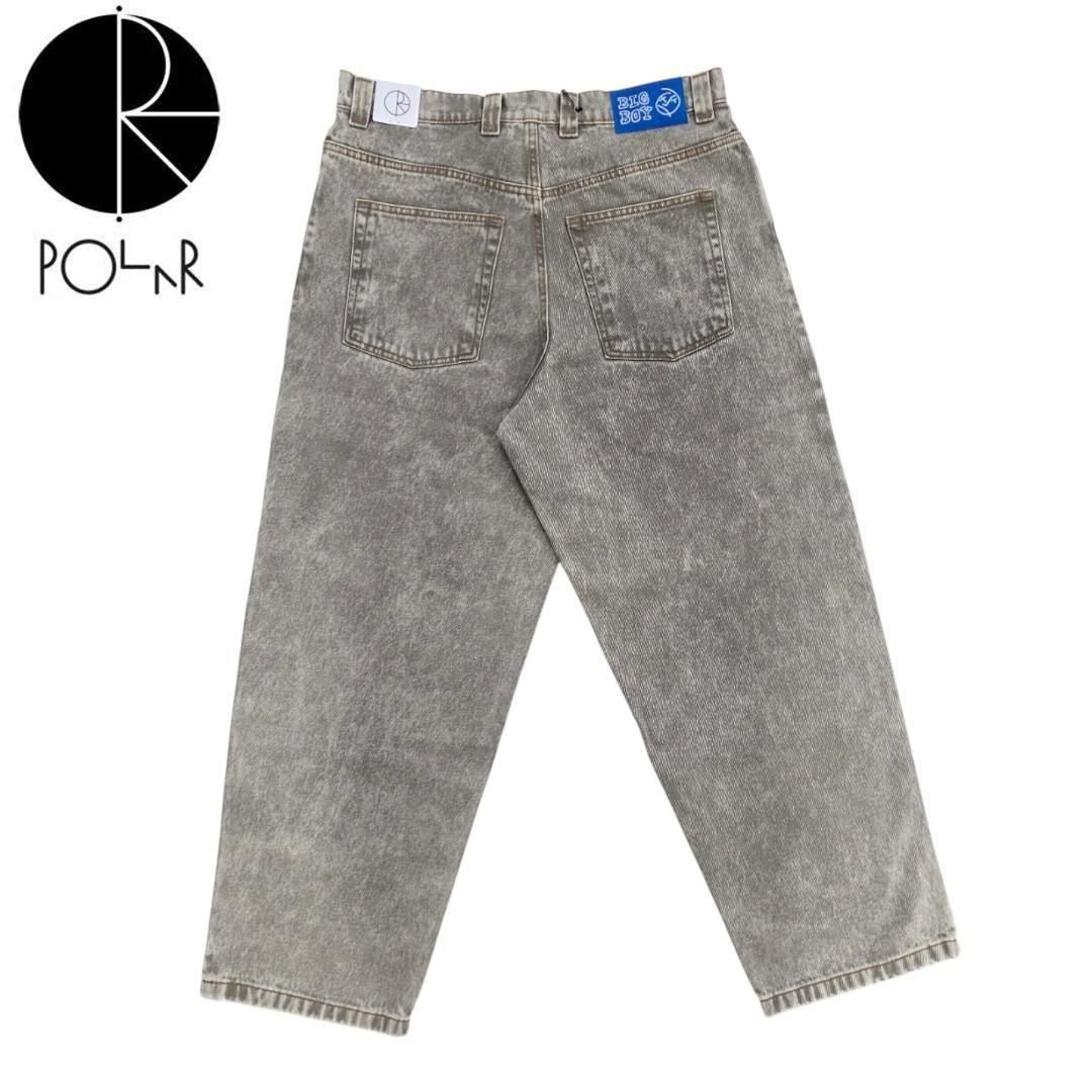 【POLAR ポーラー スケートボード ビッグボーイジーンズ】BIG BOY JEANS ACID BEIGE アシッドベージュ NO18