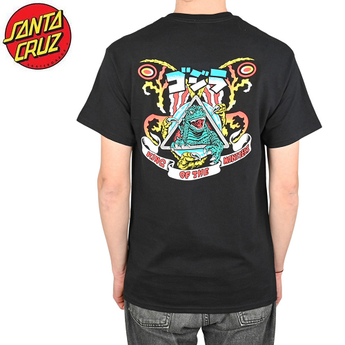サンタクルーズ SANTA CRUZ Tシャツ SCREAMING DOT TEE ブラック サンタクルーズ SANTA CRUZ Tシャツ SCREAMING DOT TEE ブラック