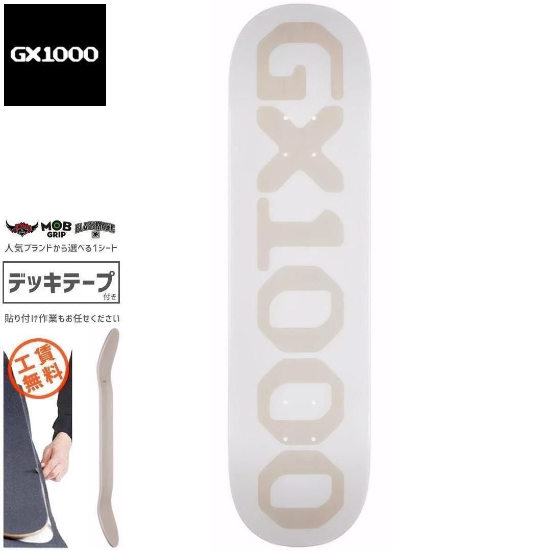 【GX1000 ジーエックス スケートボード デッキ】OG LOGO DECK【8.25インチ】NO08