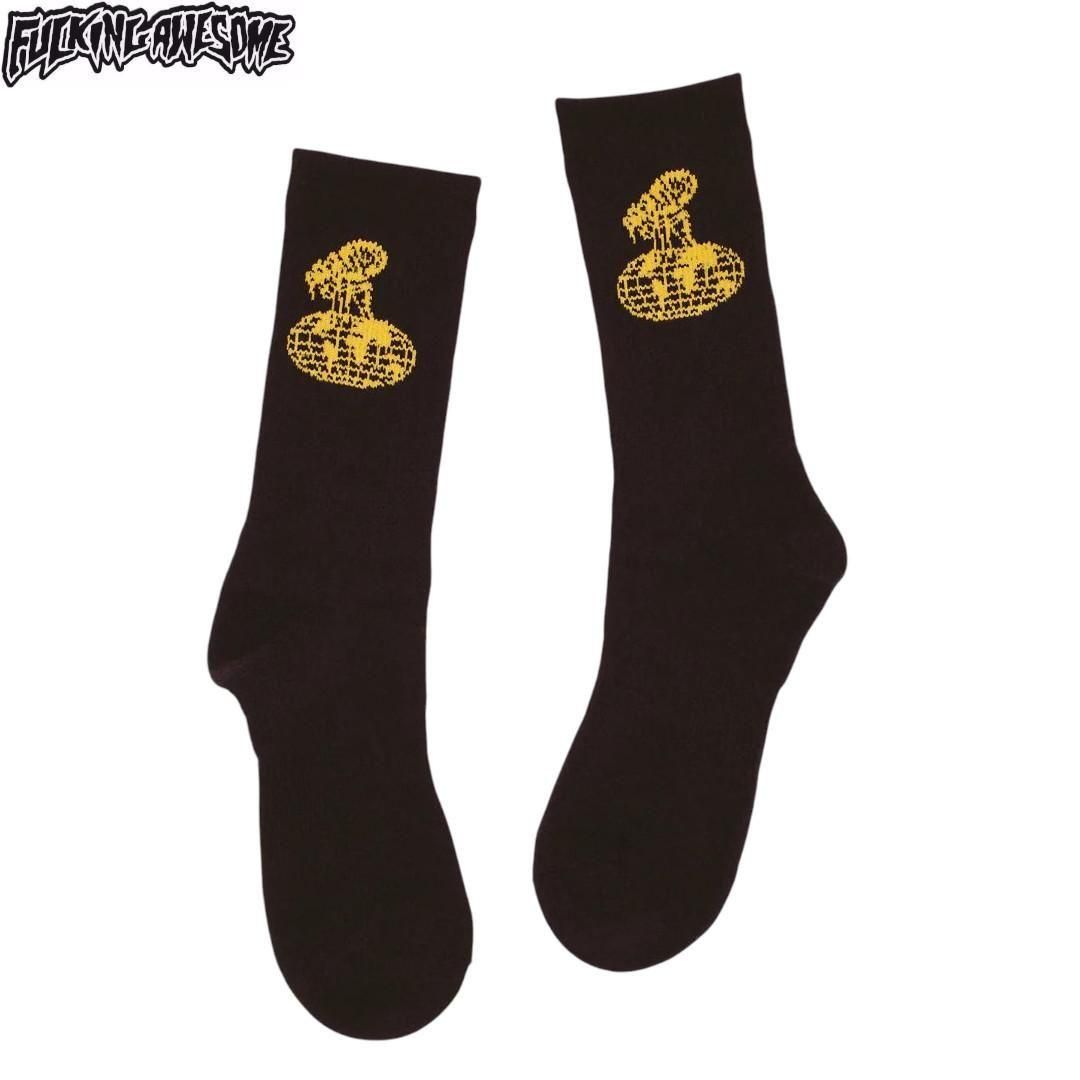 【FUCKING AWESOME ファッキンオーサム ソックス】FLEA SOCKS【ブラック】NO02