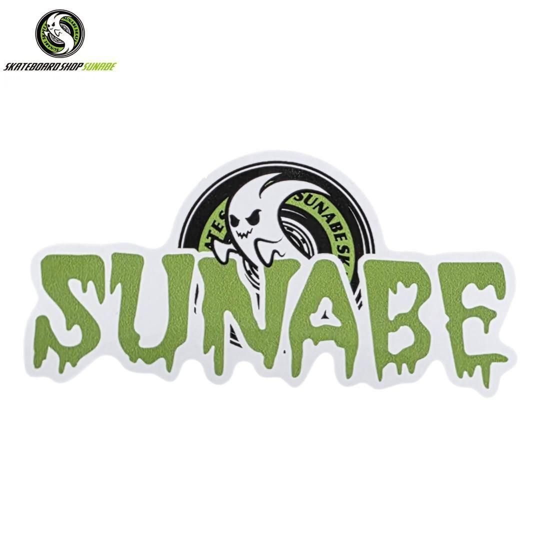 【SKATEBOARD SHOP SUNABE スナベオリジナル スケボー ステッカー】SNABEE LOGO STICKER 14cm × 7cm NO12