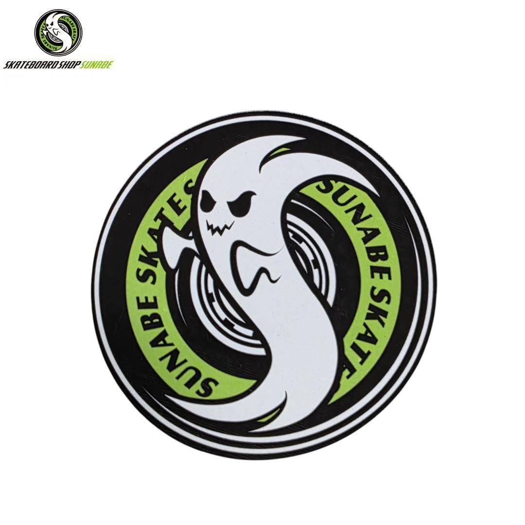 【SKATEBOARD SHOP SUNABE スナベオリジナル スケボー ステッカー】SNABEE CIRCLE LOGO STICKER 10cm × 10cm NO13