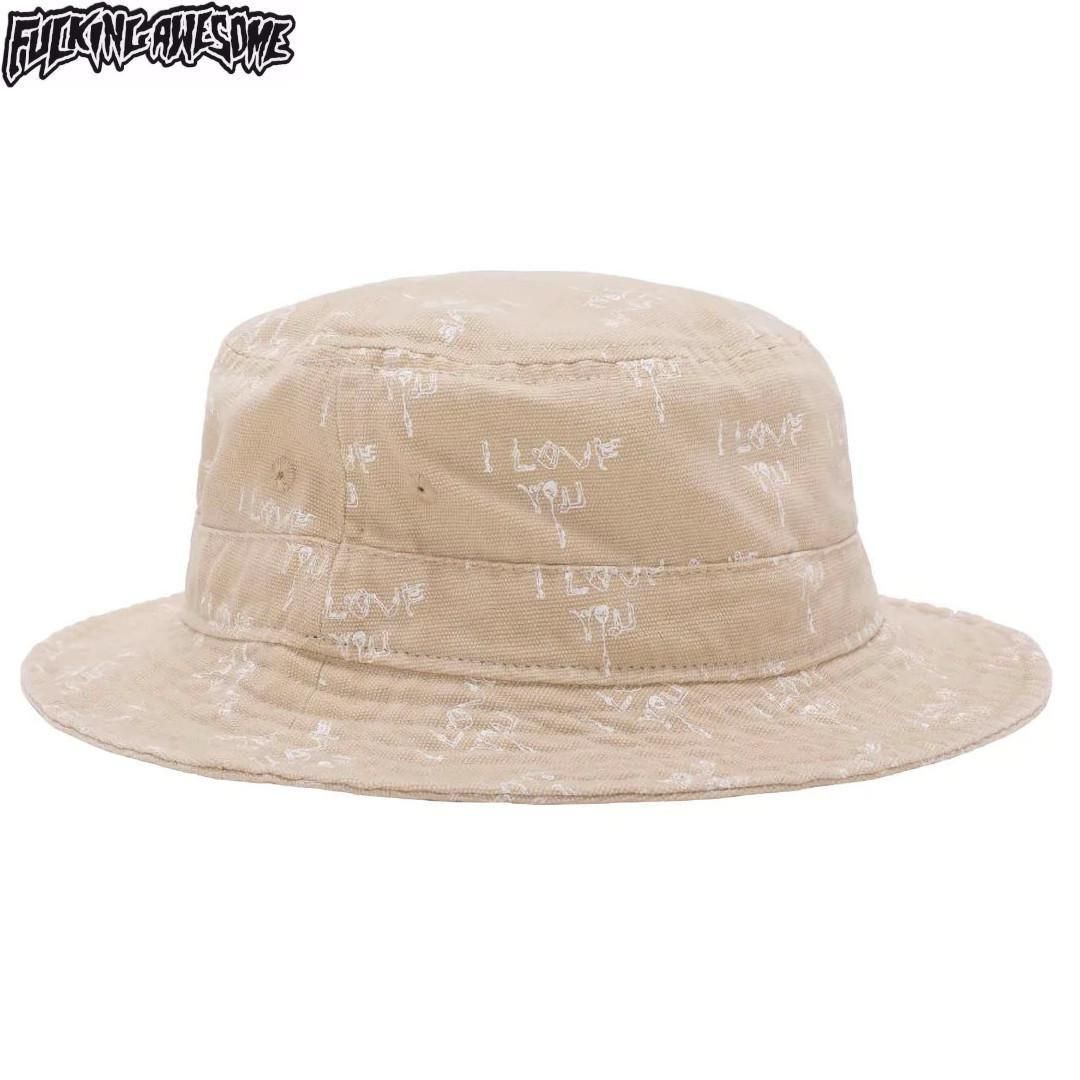 FUCKING AWESOME եå󥪡 åסI LOVE YOU TWILL BUCKET HATڥNO05