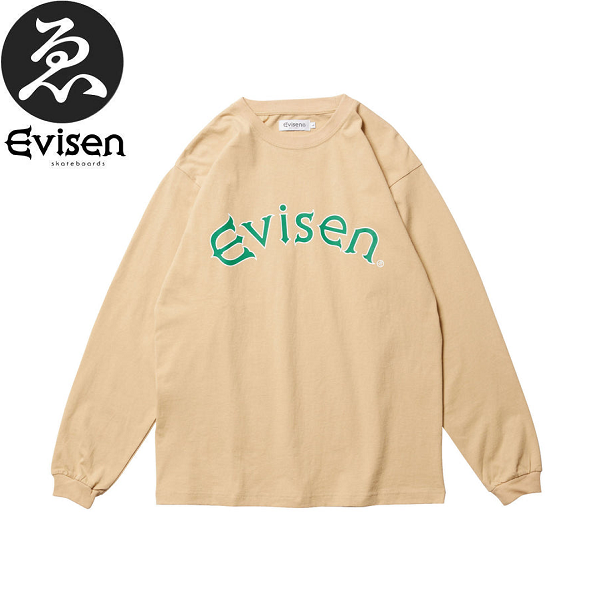 EVISEN ӥ ܡ  TġARCH LOGO LS TEE  NO15