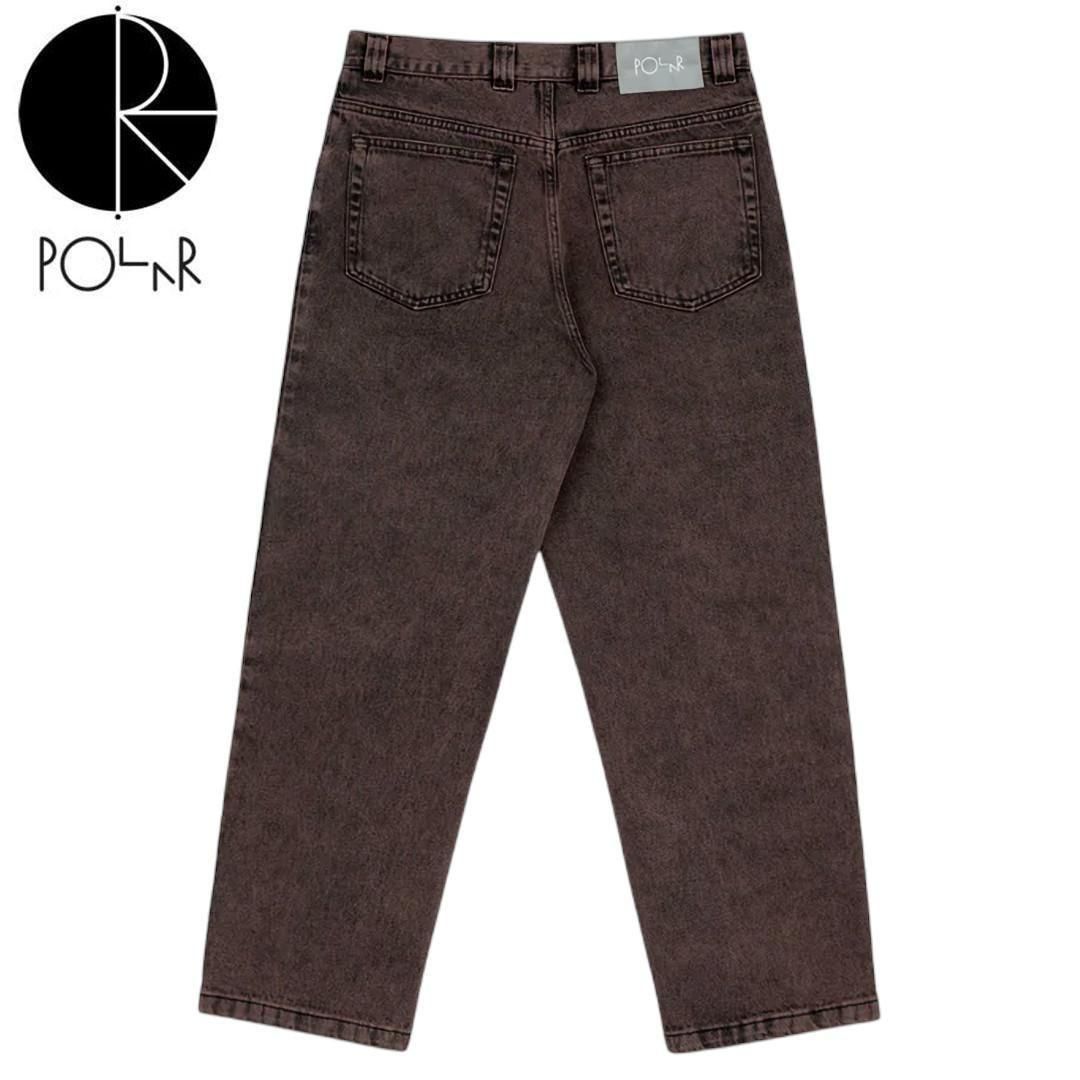 【POLAR ポーラー スケートボード ジーンズ】93! DENIM JEAN MUD BROWN【マッドブラウン】NO21