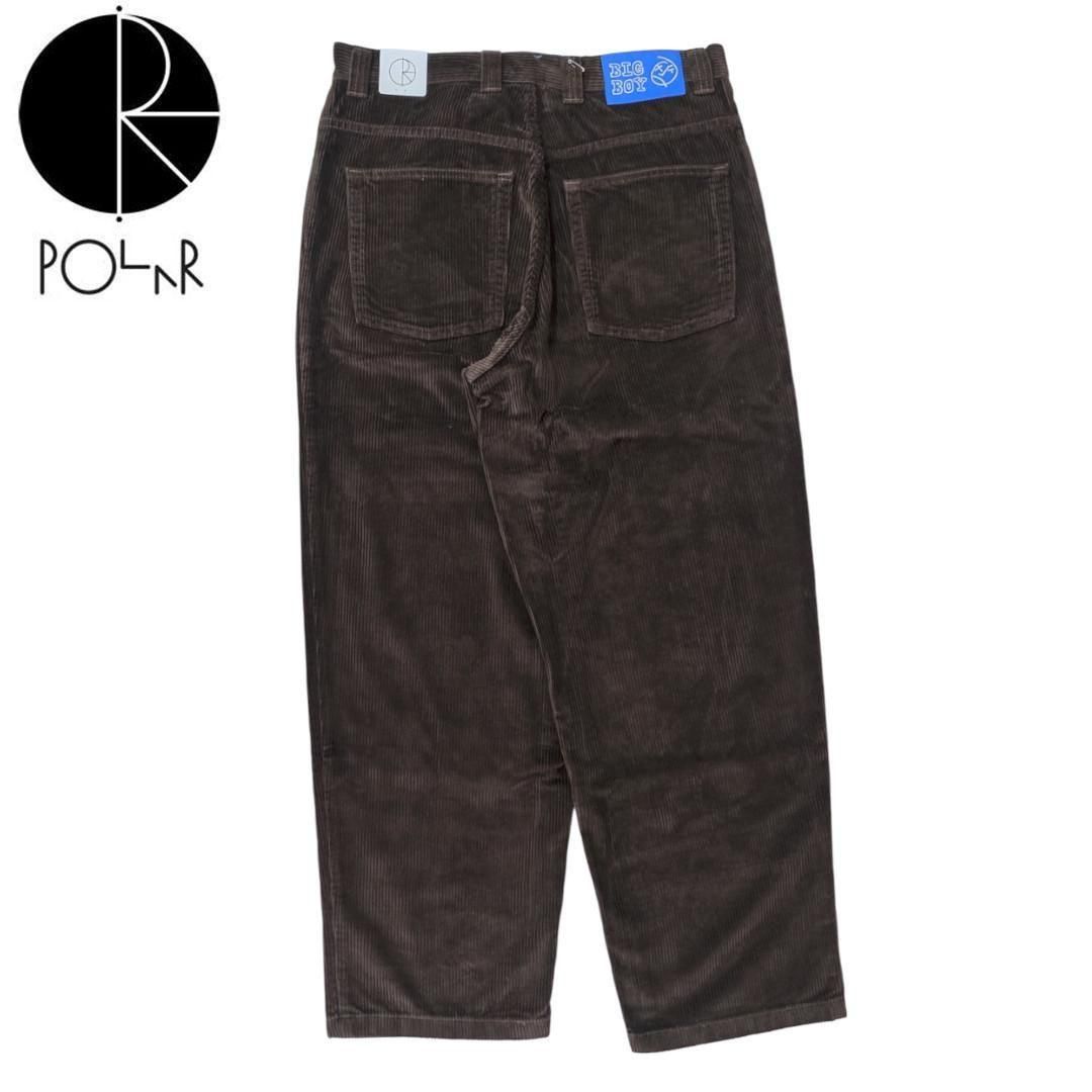 【POLAR ポーラー スケートボード ビッグボーイコーデュロイパンツ】BIG BOY CORDS PANTS CHOCOLATE 【チョコレート】 NO23