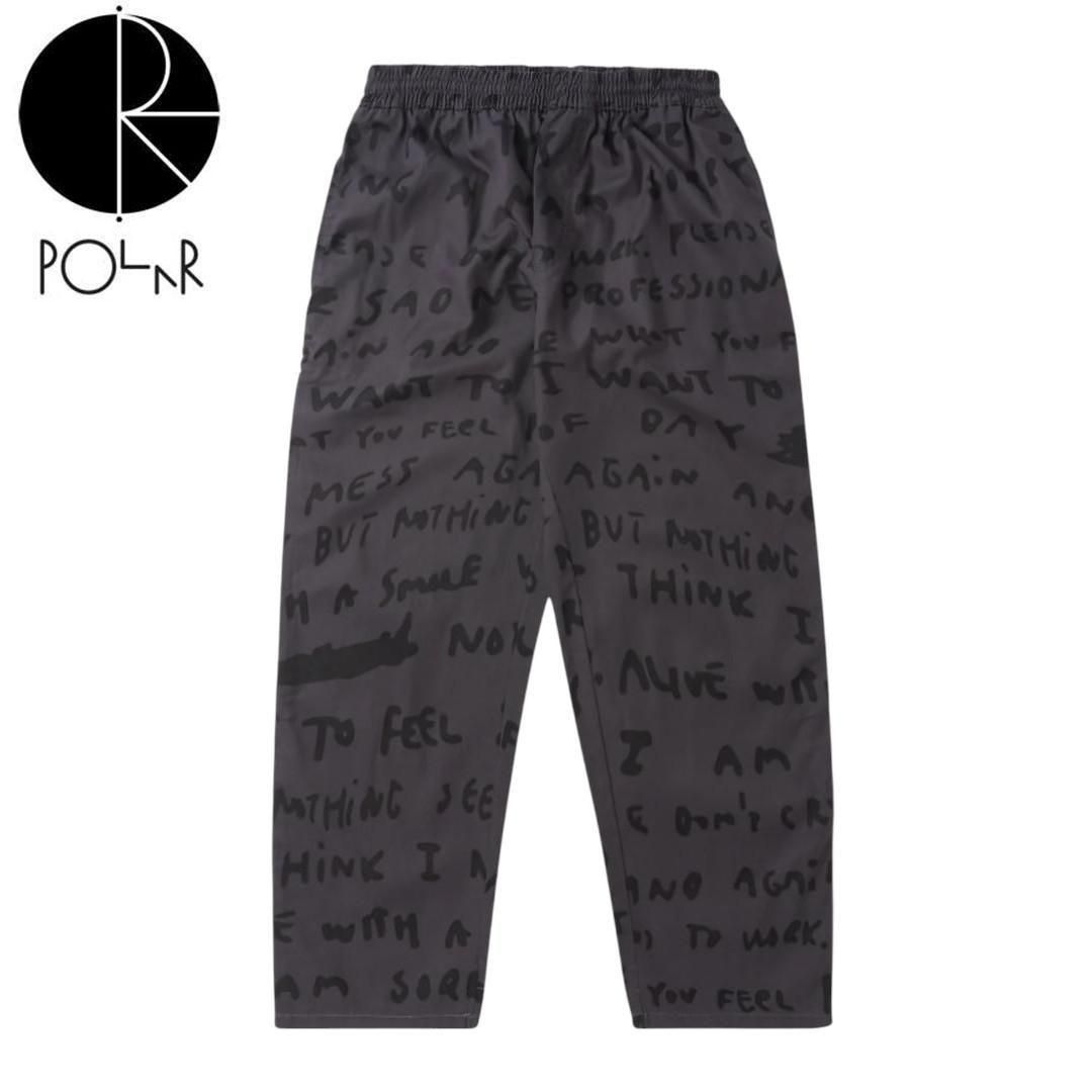 【POLAR ポーラー スケートボード サーフパンツ】SAD NOTES SURF PANTS GRAPHITE 【グラファイト】 NO24