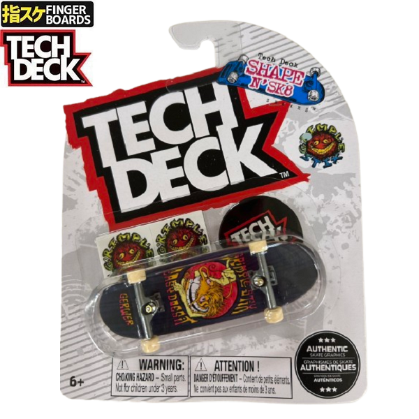 【TECH DECK 指スケ フィンガーボード】101mm 1PAC テックデッキ GRIMPLE STIX ANTIHERO アンタイヒーロー NO01