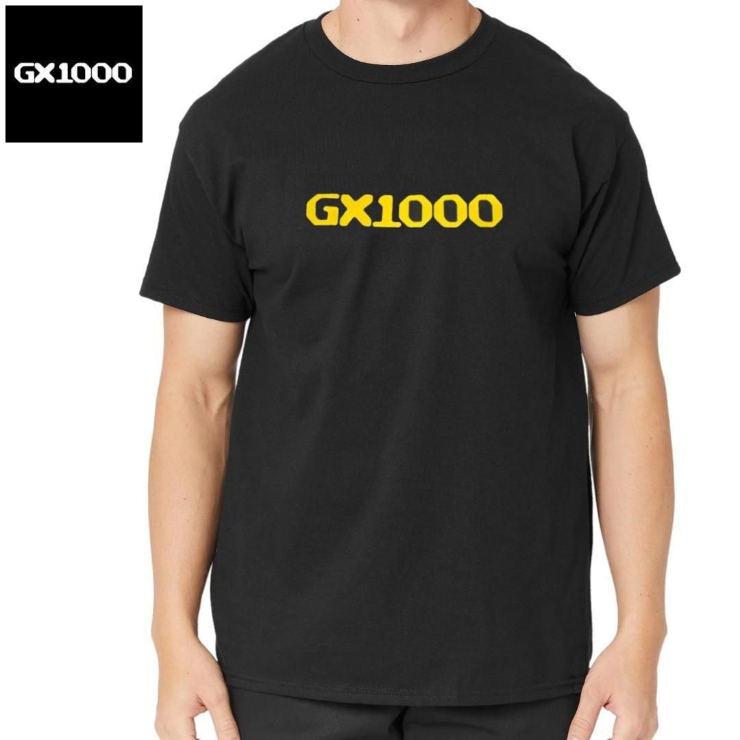 GX1000 ジーエックス スケボー Tシャツ OG LOGO TEE ブラック NO02