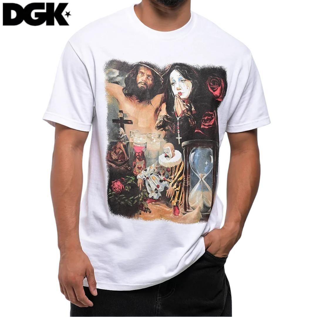 DGK スケボーTシャツ | ALL DAY CAMO イエロー - 南国スケボーショップ