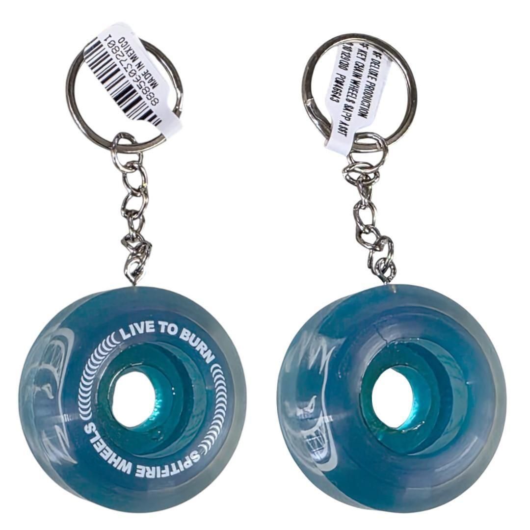 スピットファイアー KEYCHAIN | 蛍光42MM - 南国スケボー