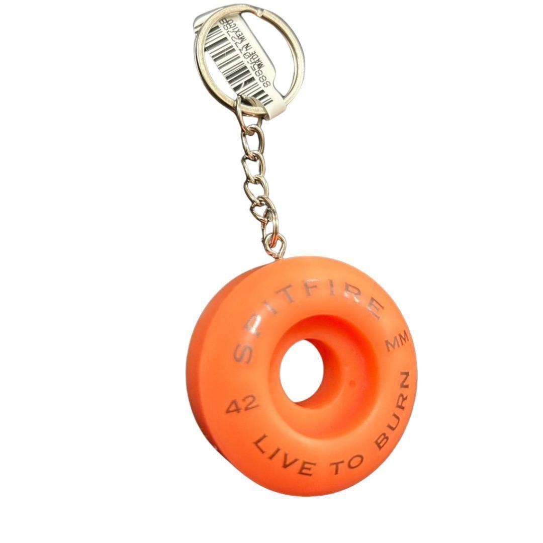 スピットファイアー KEYCHAIN | 蛍光42MM - 南国スケボー