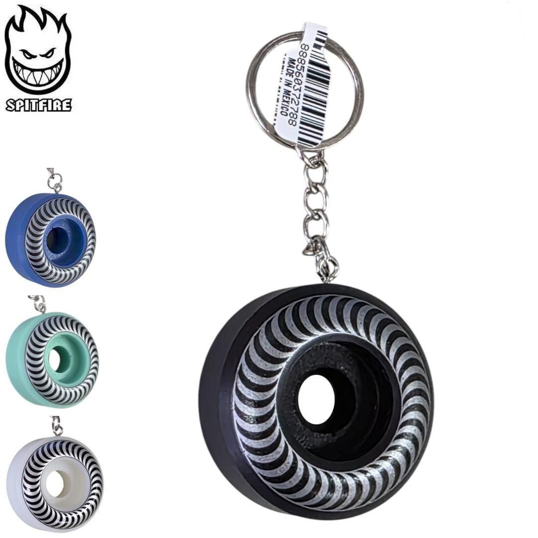 Spitfire キーホルダー　スピットファイヤー　wheel レッド　ブラック spitfire キーホルダー スピットファイヤー wheel ウィール