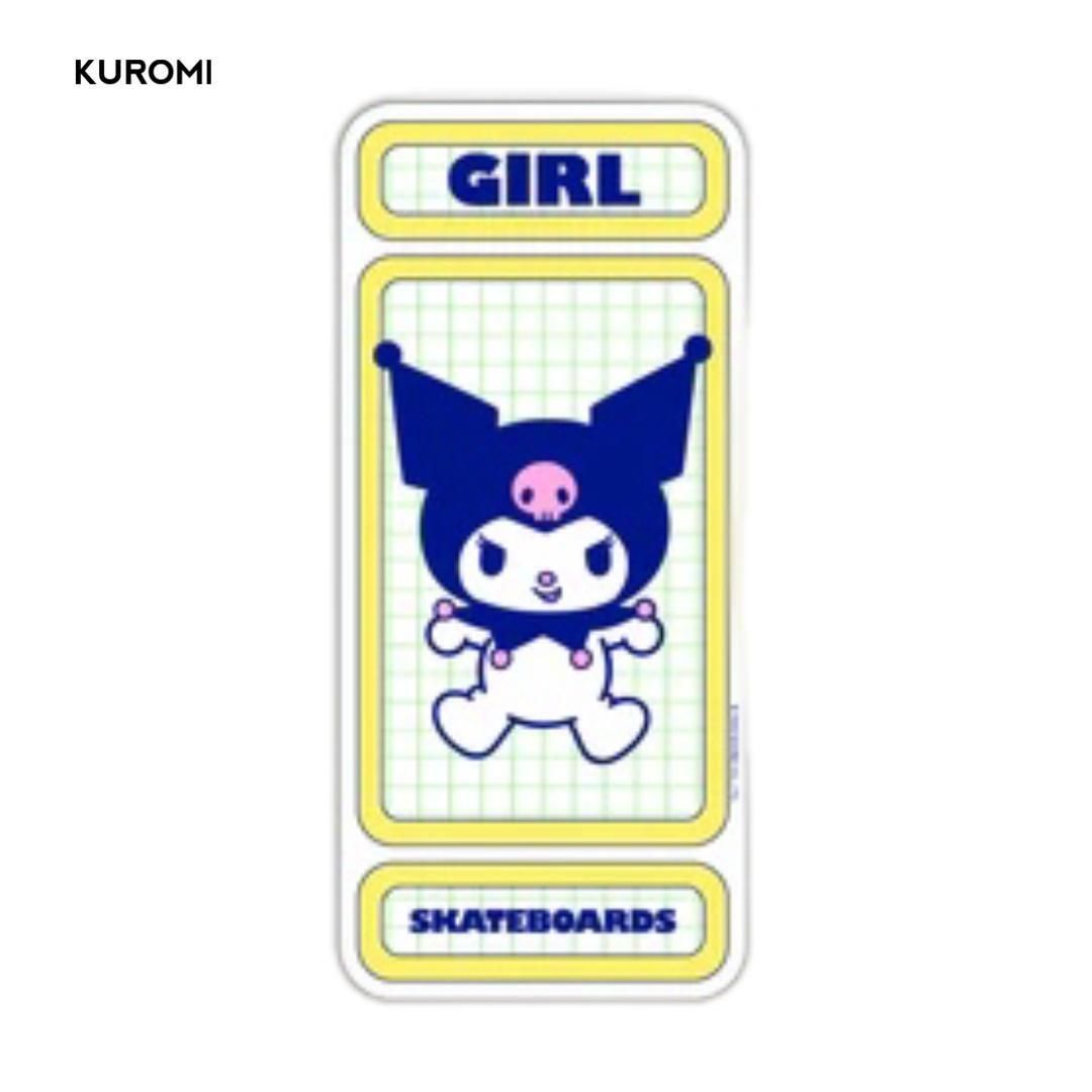 GIRL ガールスケートボード STICKER ステッカー BOX LOGO