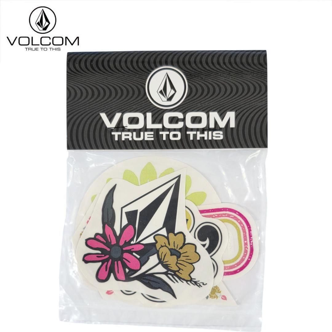 ボルコム VOLCOM ステッカー #401 STICKER グローバルロゴ ブラックx
