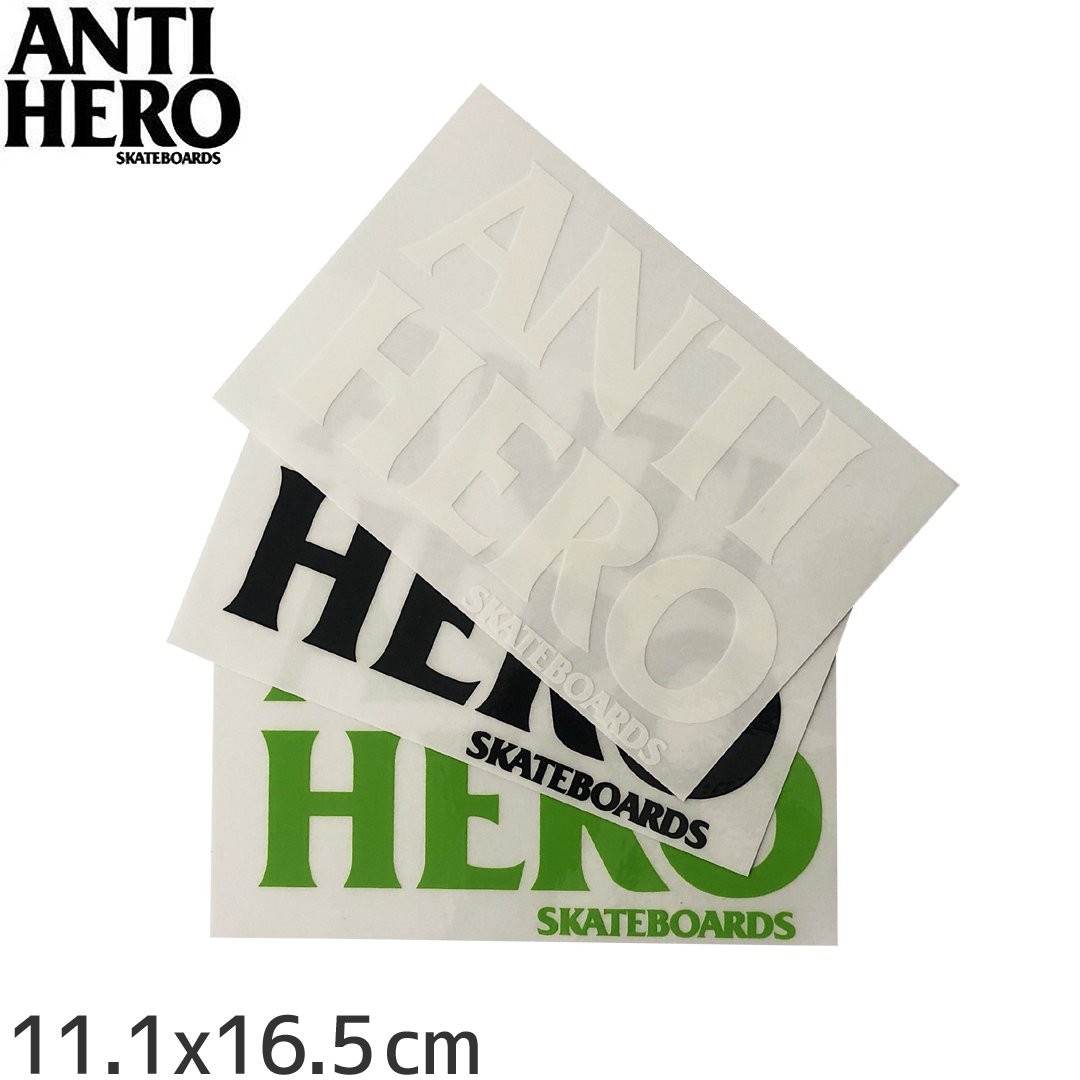 ڥ󥿥ҡ ANTIHERO ܡ ƥåBLACK HERO 3 11.1cm x 16.5cm NO3
