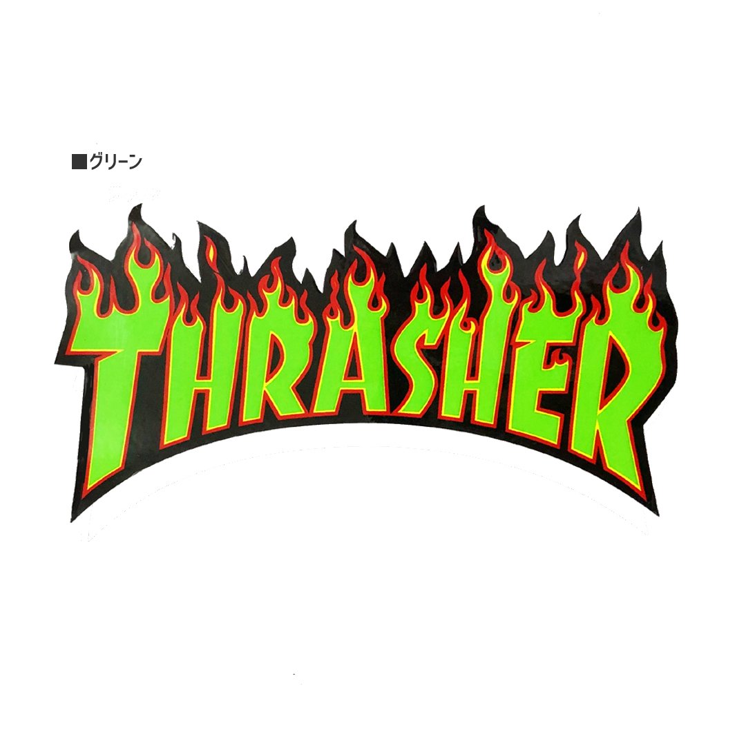 THRASHER STICKER スラッシャー ステッカー ブルー 青