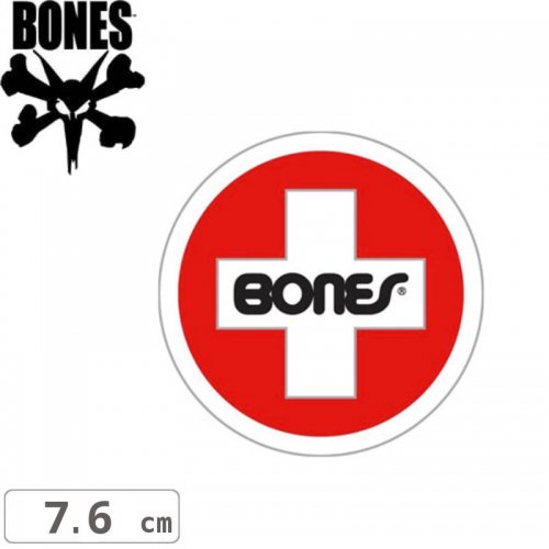 ڥܡ BONES ܡ ƥåSWISS CROSS CIRCLE7.6cmNO10