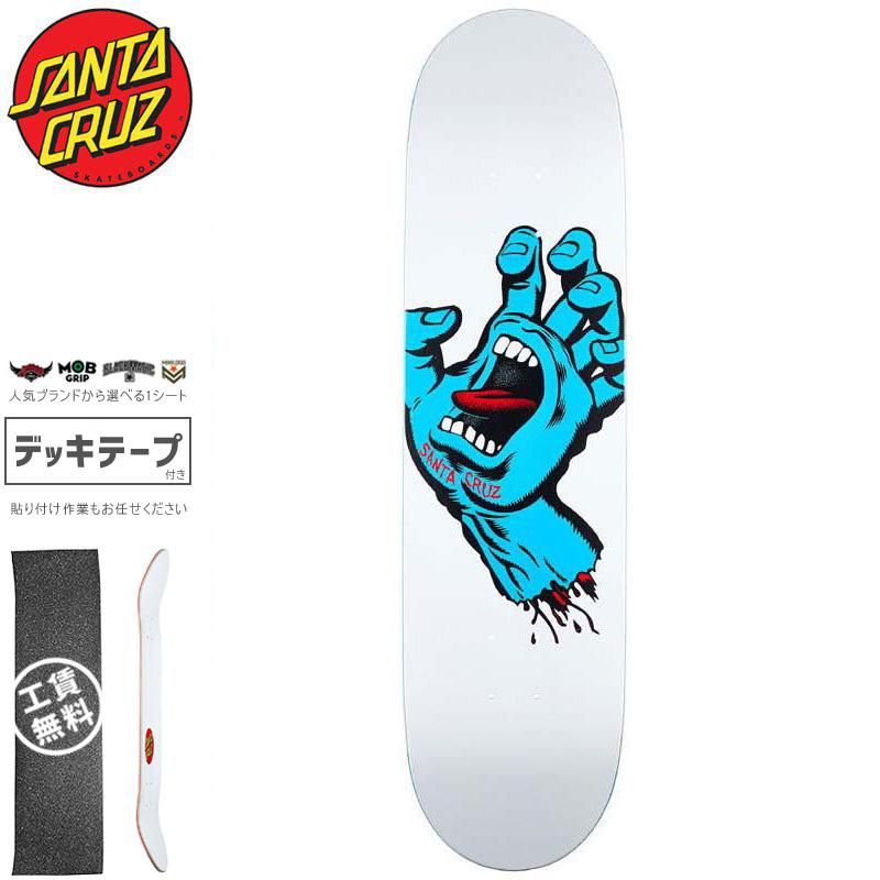 サンタクルーズ SANTA CRUZ スケボー デッキ SCREAMING HAND TAPER TIP DECK NO7