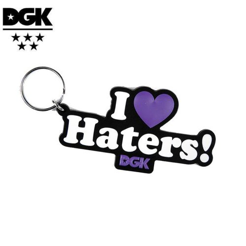 【DGK ディージーケー キーホルダー】DGK HATERS KEYCHAIN 9cm x 5cm NO02