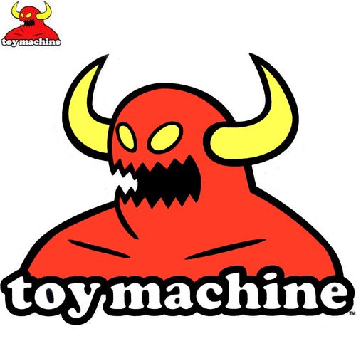 【トイマシーン TOY MACHINE スケボー ステッカー】Monster L【37.5x51cm】NO30