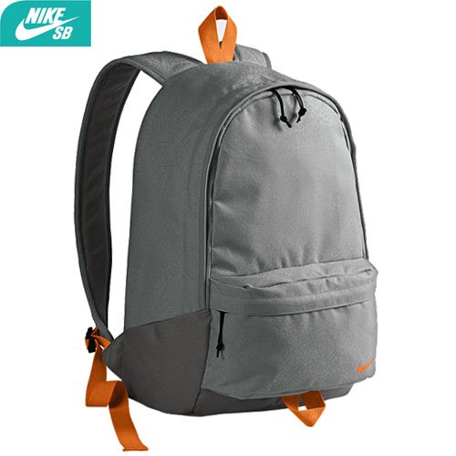 Nike Sb ナイキ スケボー バックパック Bookbag Backpack グレー X オレンジ No9