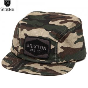 【BRIXTON ブリクストン キャップ】MILL HAT ワークキャップ【カモ】NO21