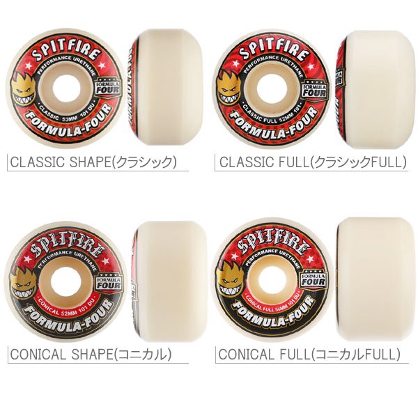 SPITFIRE スピットファイア ウィール FORMULA FOUR 101A 52mm 54mm ...